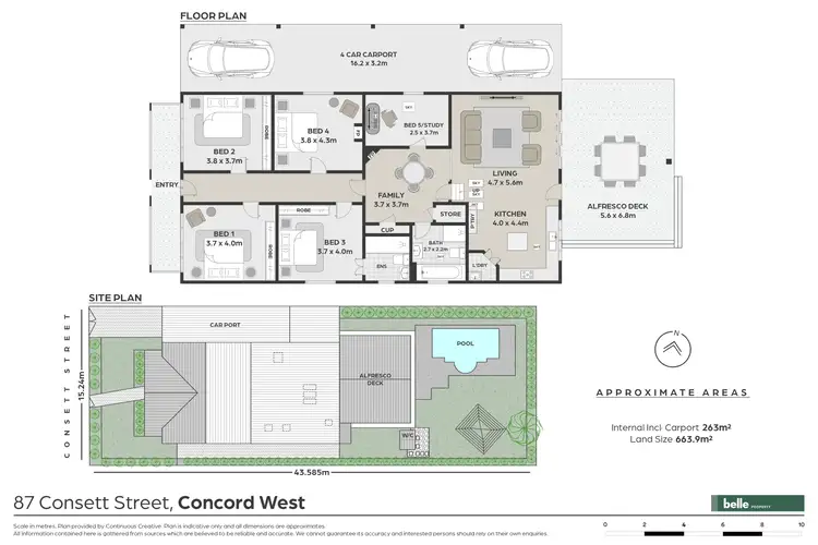 Floorplan of Homely house listing, 87 Consett Street, Concord West NSW 2138