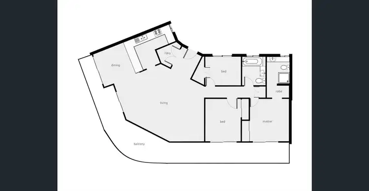 Floorplan of Homely unit listing, 229/305-341 Coral Coast Drive, Palm Cove QLD 4879