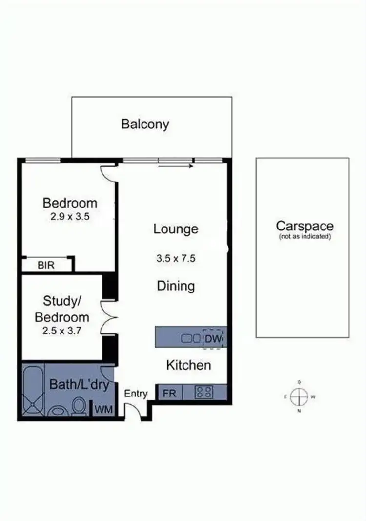 Floorplan of Homely apartment listing, 12/2 Monash Green Drive, Clayton VIC 3168