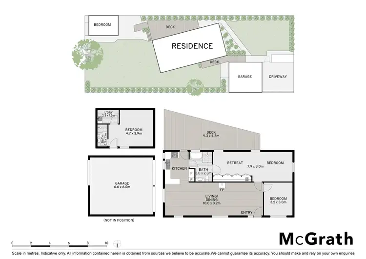 Floorplan of Homely house listing, 125 Rainier Avenue, Dromana VIC 3936