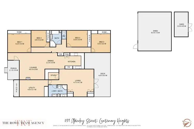 Floorplan of Homely house listing, 239 Alderley Street, Centenary Heights QLD 4350
