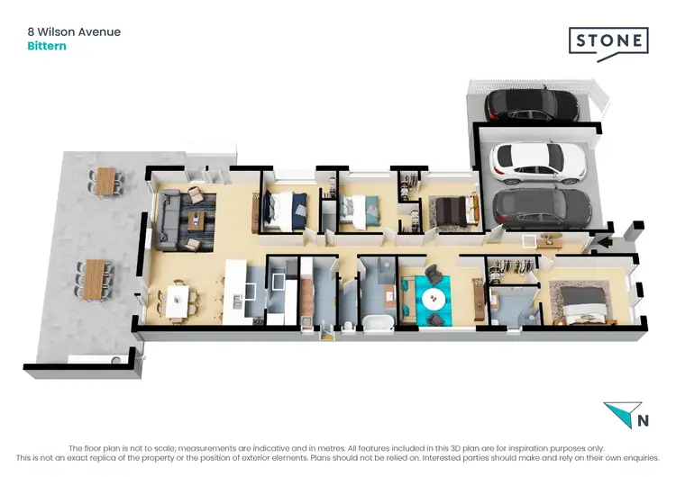 Floorplan of Homely house listing, 8 Wilson Avenue, Bittern VIC 3918