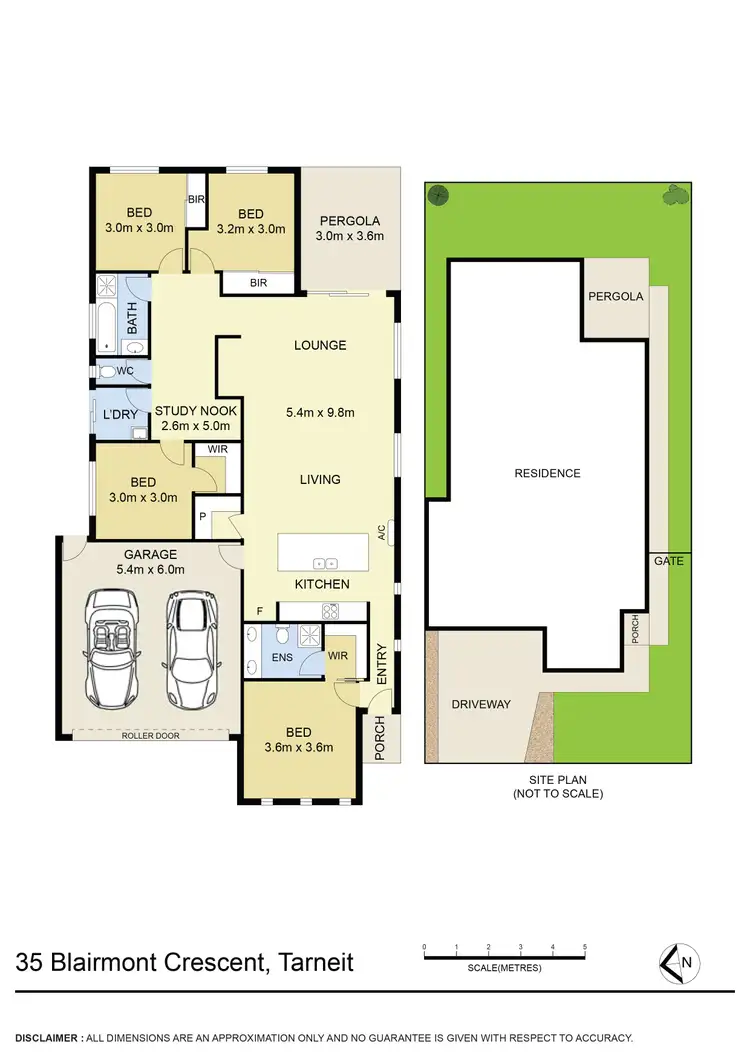 Floorplan of Homely house listing, 35 Blairmont Crescent, Tarneit VIC 3029