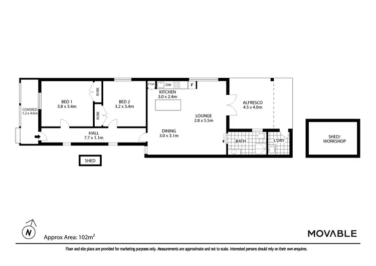 Floorplan of Homely house listing, 38 Denison Street, Carrington NSW 2294