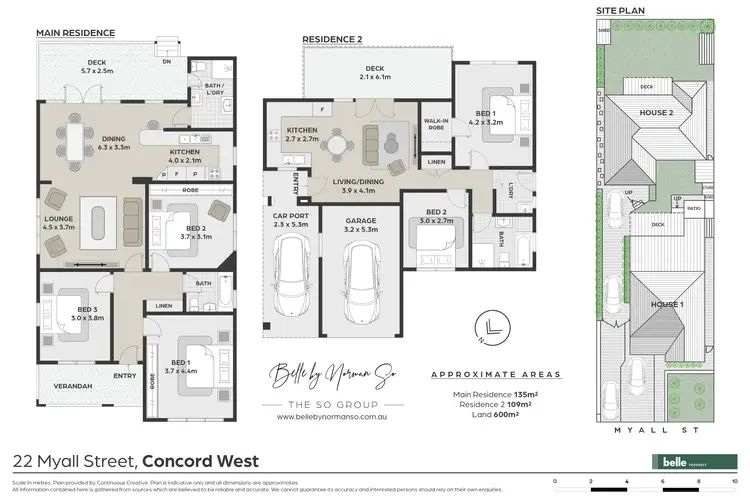 Floorplan of Homely house listing, 22 Myall Street, Concord West NSW 2138