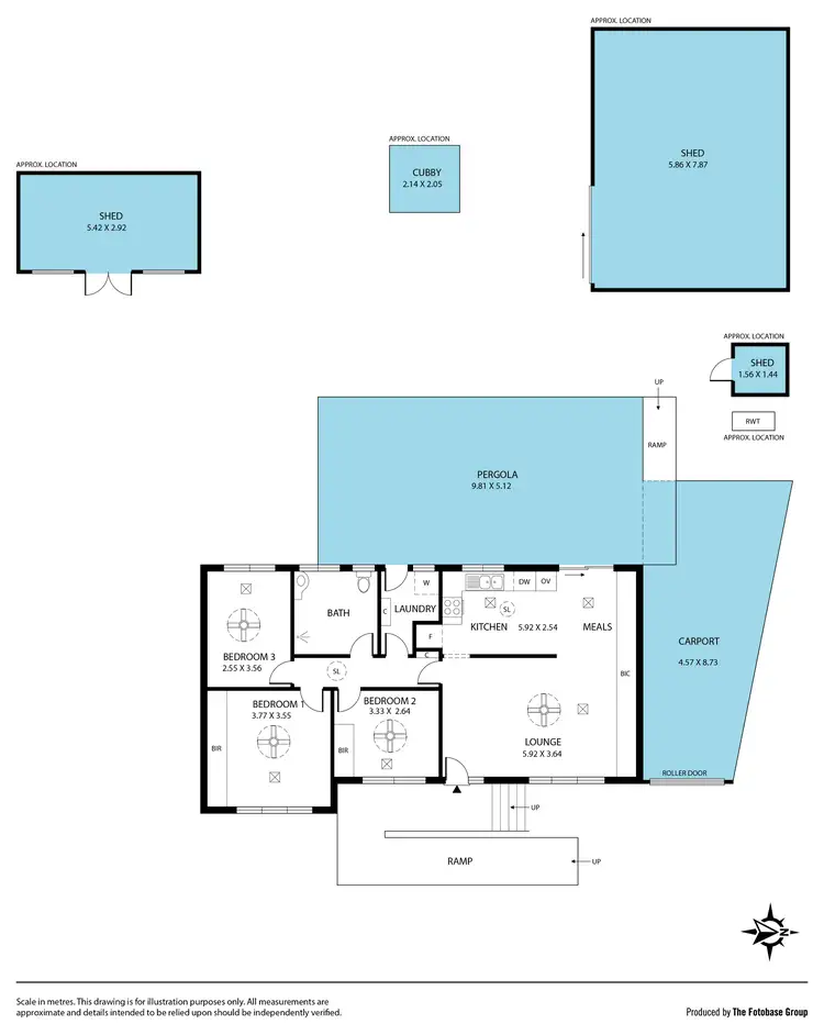Floorplan of Homely house listing, 12 Fyfe Court, Aberfoyle Park SA 5159