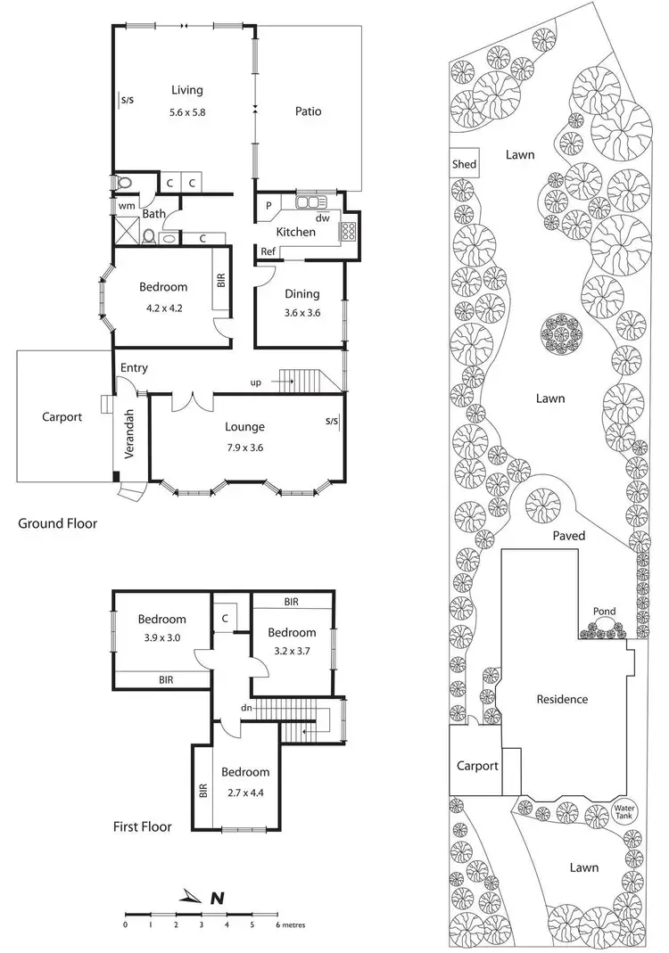 Floorplan of Homely house listing, 5 Creswick Street, Deepdene VIC 3103