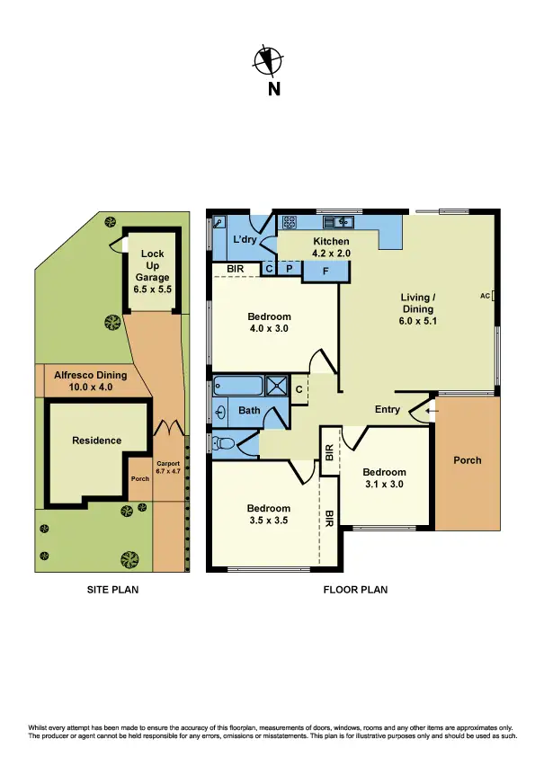 Floorplan of Homely house listing, 5 Lancaster Street, Sunshine North VIC 3020