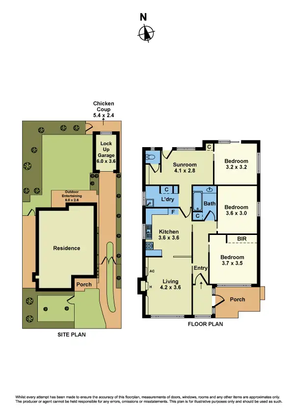 Floorplan of Homely house listing, 8 Norge Street, Sunshine VIC 3020