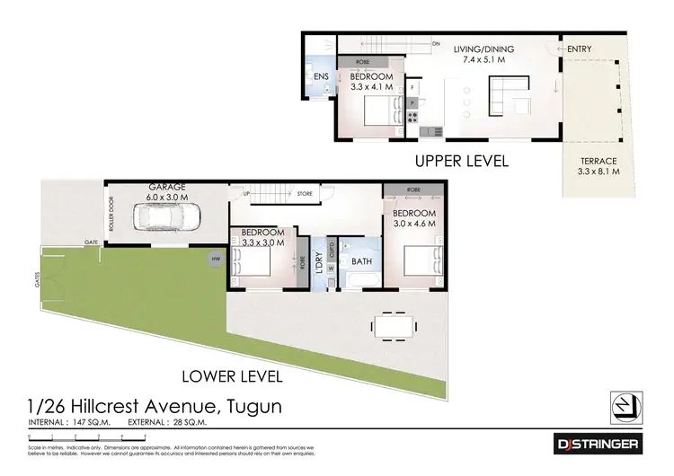 Floorplan of Homely house listing, 1/26 Hillcrest Avenue, Tugun QLD 4224