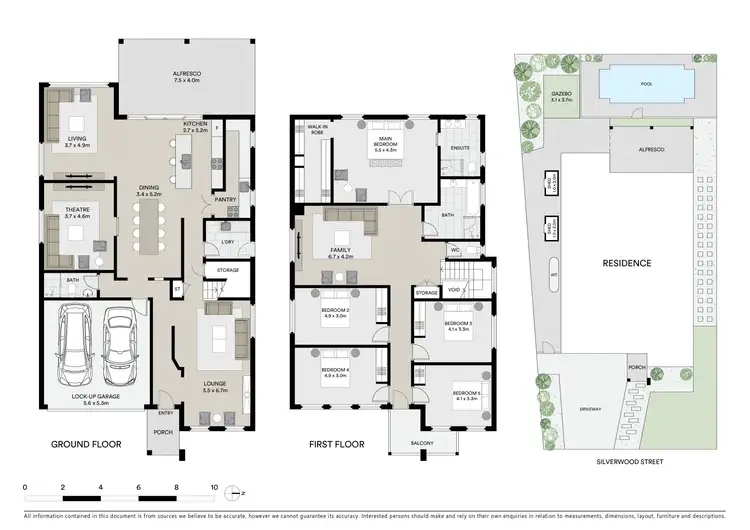 Floorplan of Homely house listing, 32 Silverwood Street, Gledswood Hills NSW 2557