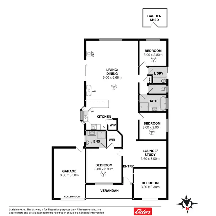 Floorplan of Homely house listing, 43 Port Ellliot Road, Goolwa Beach SA 5214