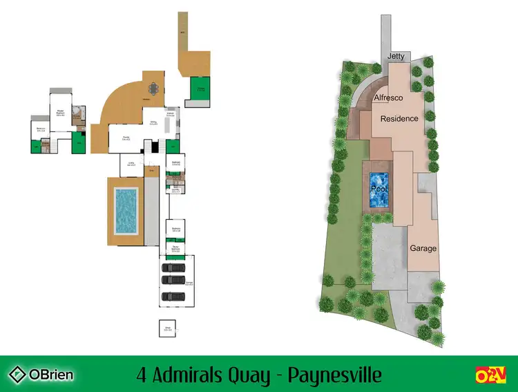 Floorplan of Homely house listing, 4 Admirals Quay, Paynesville VIC 3880