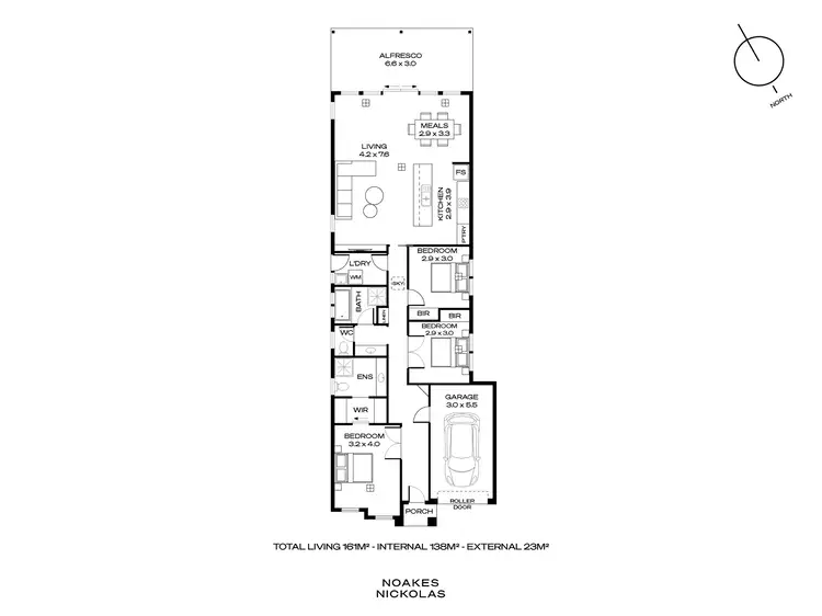 Floorplan of Homely house listing, 1 Welke Street, Klemzig SA 5087