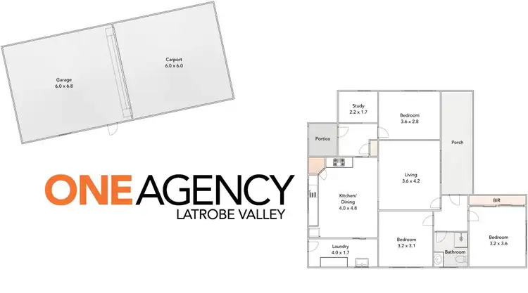 Floorplan of Homely house listing, 3 Farmer Crescent, Traralgon VIC 3844