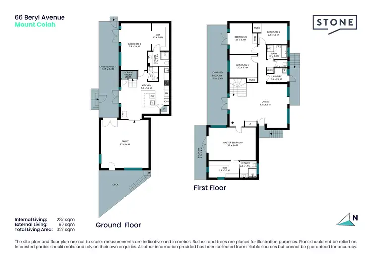 Floorplan of Homely house listing, 66 Beryl Avenue, Mount Colah NSW 2079