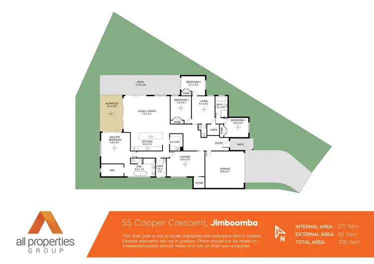 Floorplan of Homely house listing, 55 Cooper Crescent, Jimboomba QLD 4280