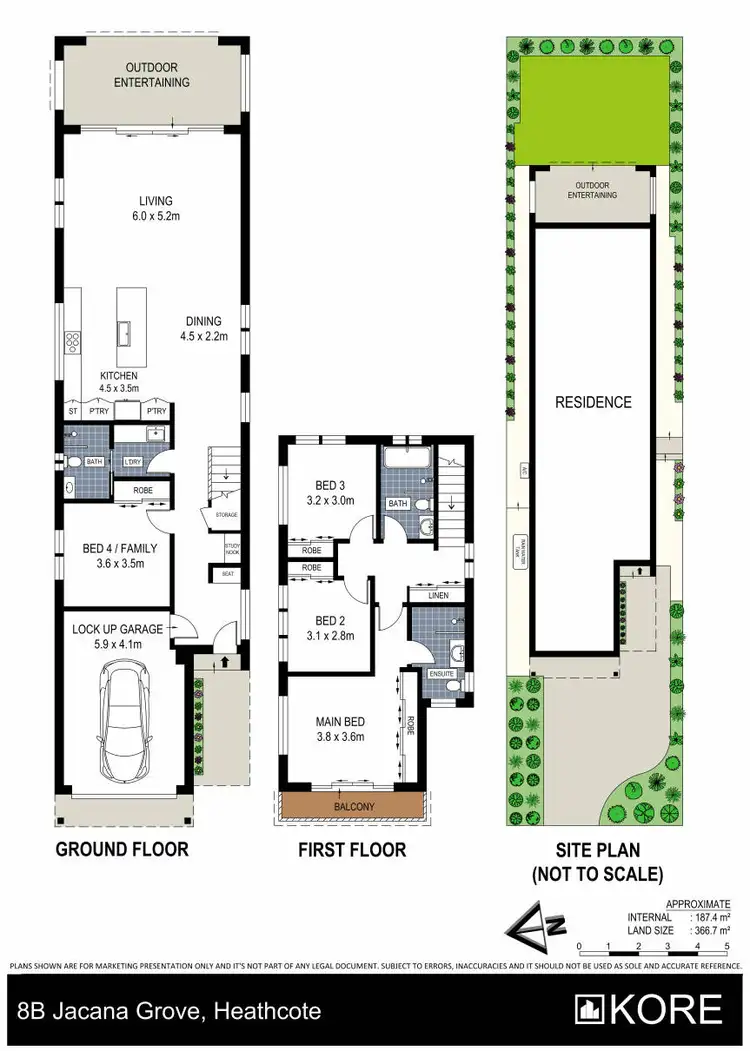 Floorplan of Homely house listing, 8B Jacana Grove, Heathcote NSW 2233