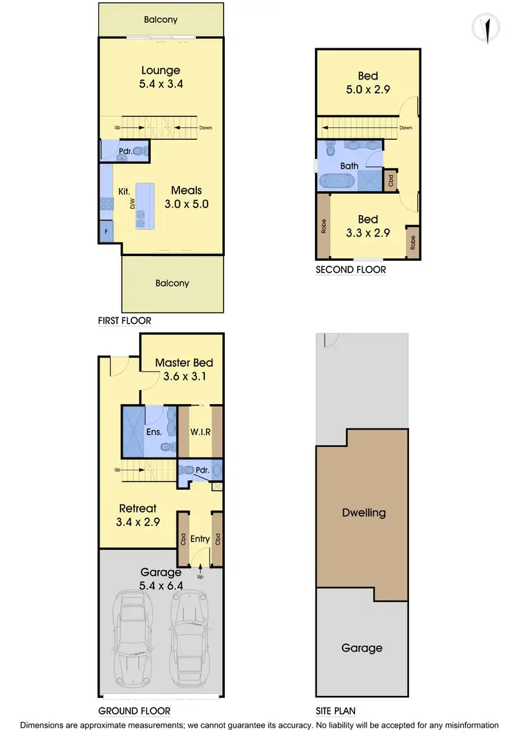 Floorplan of Homely townhouse listing, 33 Piccolo Circuit, Williamstown North VIC 3016
