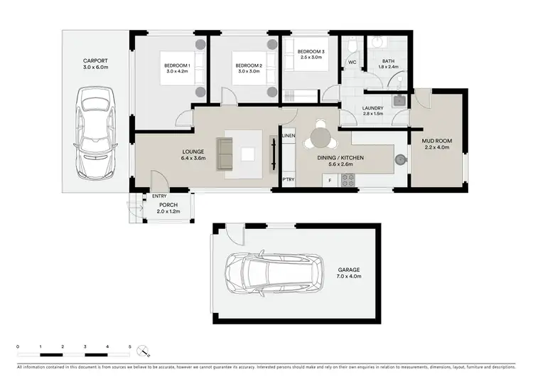 Floorplan of Homely house listing, 15 College Court, Devonport TAS 7310