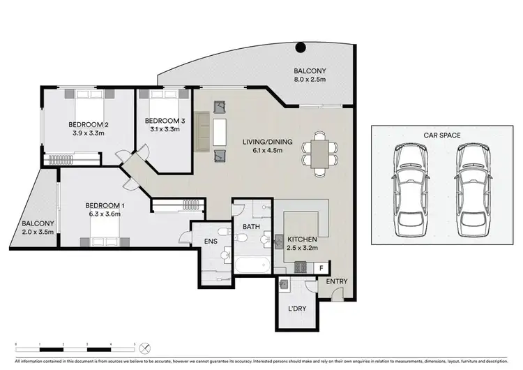 Floorplan of Homely unit listing, 702/91A Bridge Road, Westmead NSW 2145