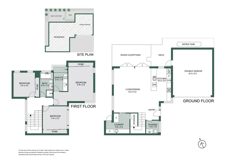Floorplan of Homely townhouse listing, 3/4 Alvena Street, Mentone VIC 3194
