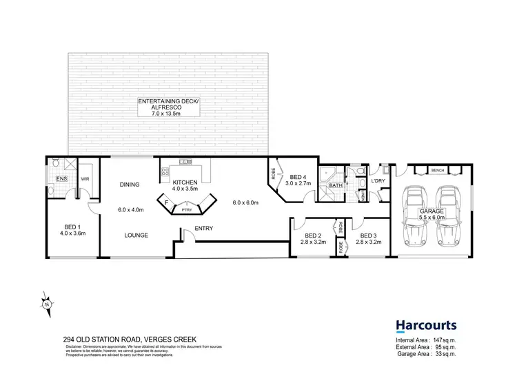 Floorplan of Homely house listing, 294 Old Station Road, Verges Creek NSW 2440