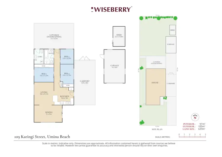 Floorplan of Homely house listing, 109 Karingi Street, Umina Beach NSW 2257