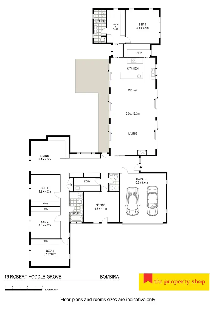 Floorplan of Homely house listing, 16 Robert Hoddle Grove, Mudgee NSW 2850