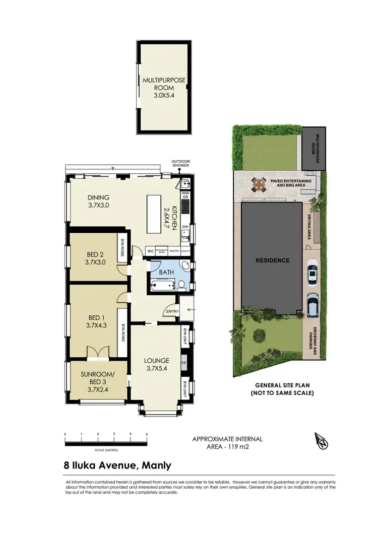 Floorplan of Homely house listing, 8 Iluka Avenue, Manly NSW 2095
