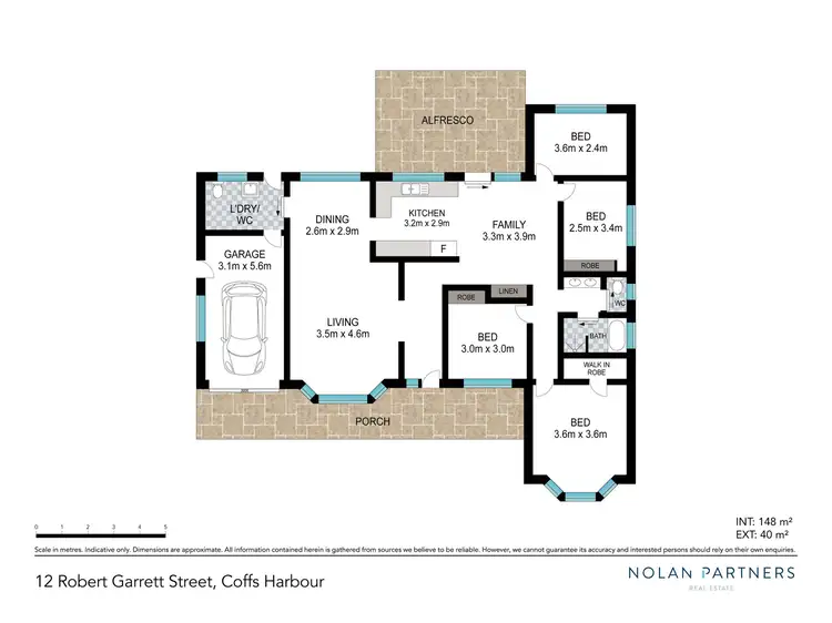 Floorplan of Homely house listing, 12 Robert Garrett Street, Coffs Harbour NSW 2450