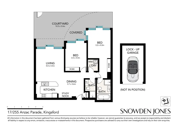 Floorplan of Homely apartment listing, 17/255 Anzac Parade, Kingsford NSW 2032