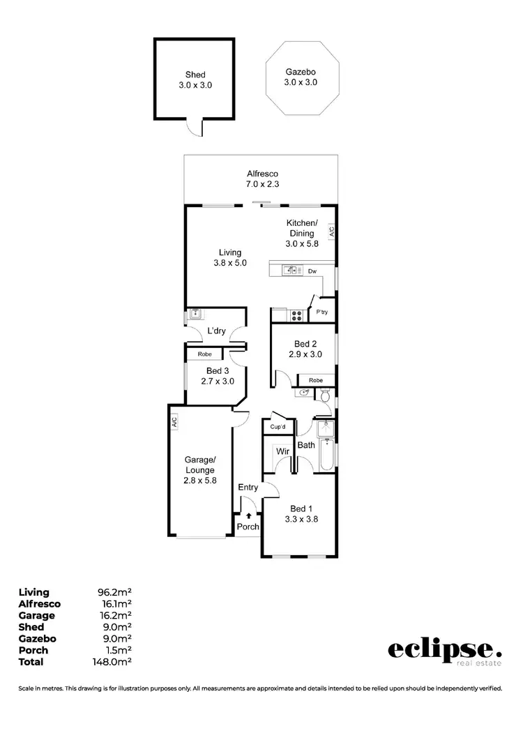 Floorplan of Homely house listing, 498A Grand Junction Road, Northfield SA 5085
