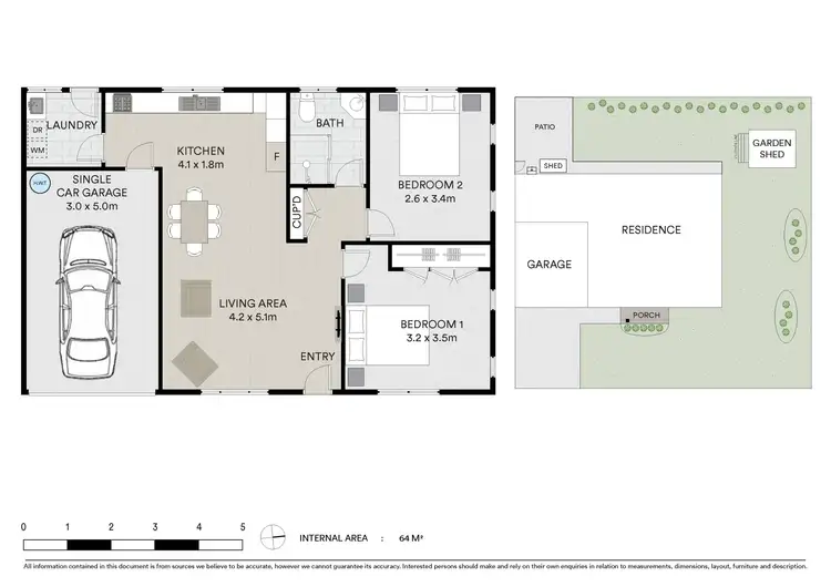 Floorplan of Homely unit listing, 1/8 Maple Drive, Alstonville NSW 2477