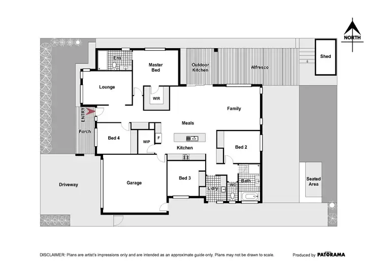 Floorplan of Homely house listing, 24 Mclean Street, Googong NSW 2620