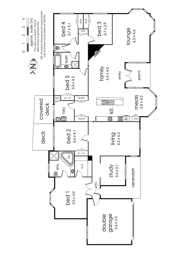 Floorplan of Homely house listing, 4 Glenpark Drive, Wonga Park VIC 3115