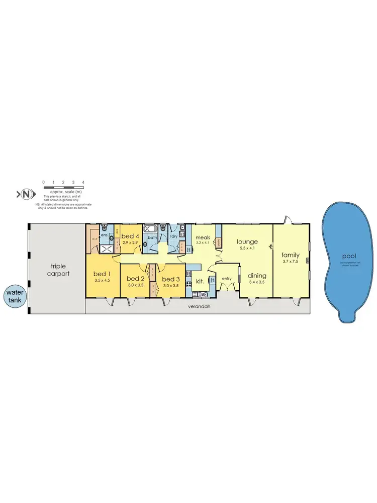 Floorplan of Homely house listing, 29-31 Craithie Avenue, Park Orchards VIC 3114