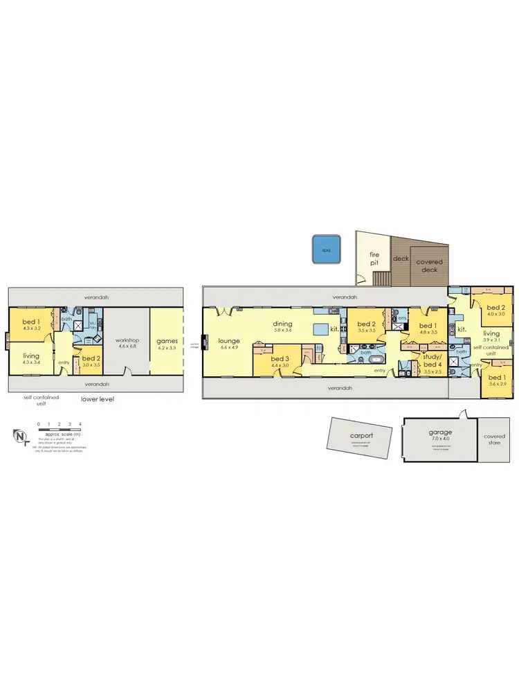 Floorplan of Homely house listing, 4 McKillop Road, Mount Evelyn VIC 3796