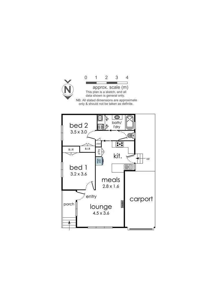 Floorplan of Homely unit listing, 3/2 Walker Avenue, Mitcham VIC 3132