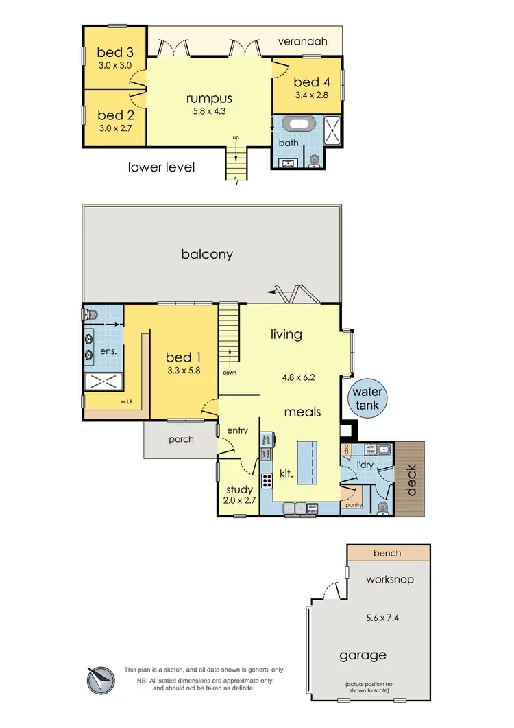 Floorplan of Homely house listing, 3 Summit Court, Mooroolbark VIC 3138
