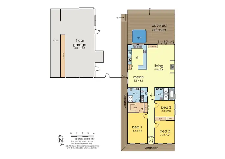 Floorplan of Homely house listing, 9 John Street, Wandin North VIC 3139