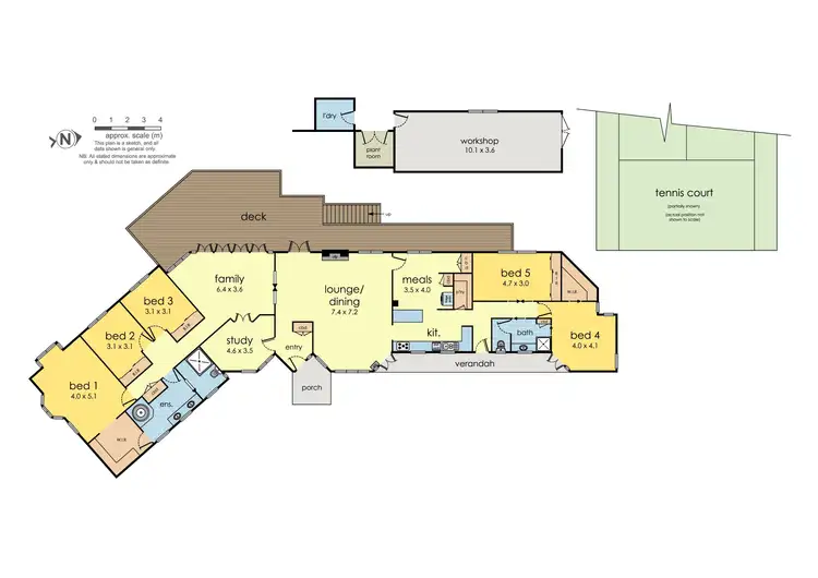 Floorplan of Homely house listing, 6 Logan Avenue, Park Orchards VIC 3114