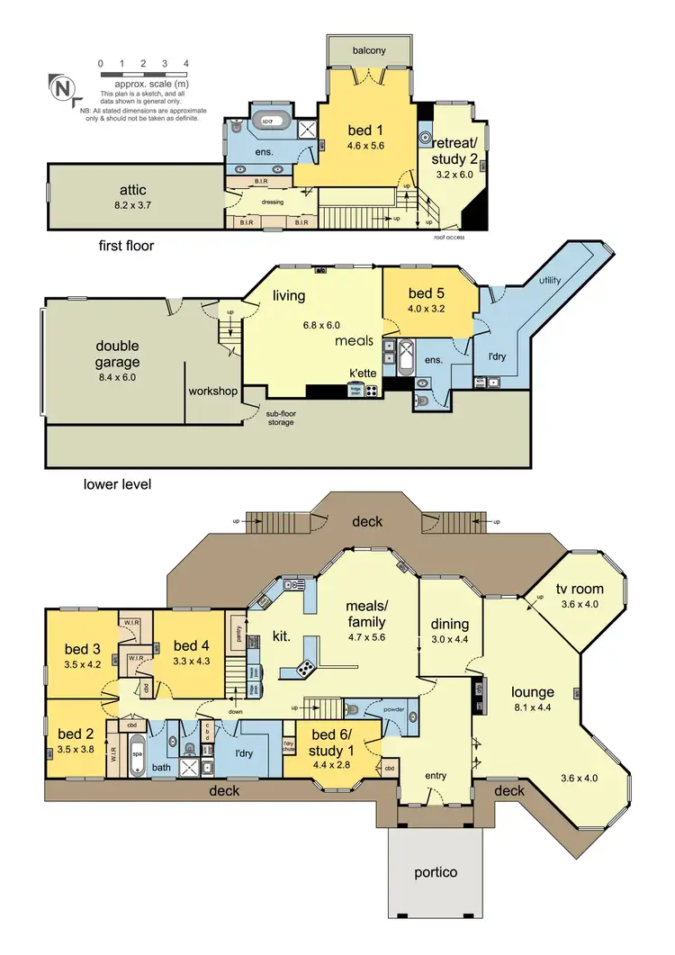 Floorplan of Homely house listing, 9 Summit Court, Mooroolbark VIC 3138