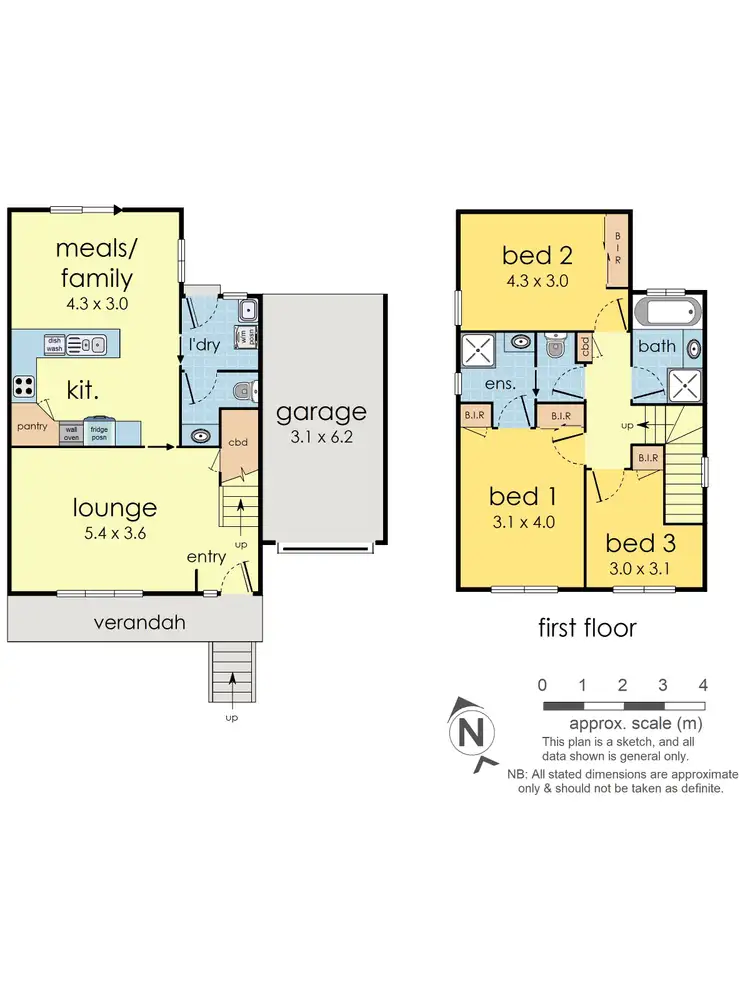 Floorplan of Homely townhouse listing, 1B William Street, Donvale VIC 3111