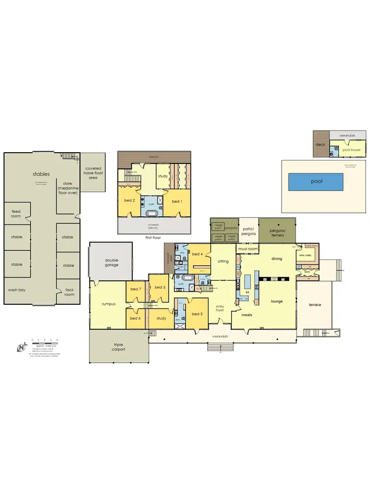 Floorplan of Homely rural property listing, 146-150 Brysons Road, Wonga Park VIC 3115