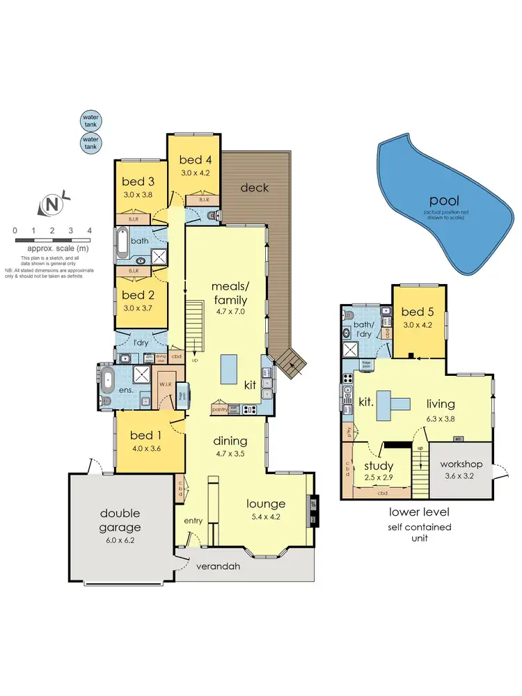 Floorplan of Homely house listing, 5 Rhonda Court, Ringwood North VIC 3134