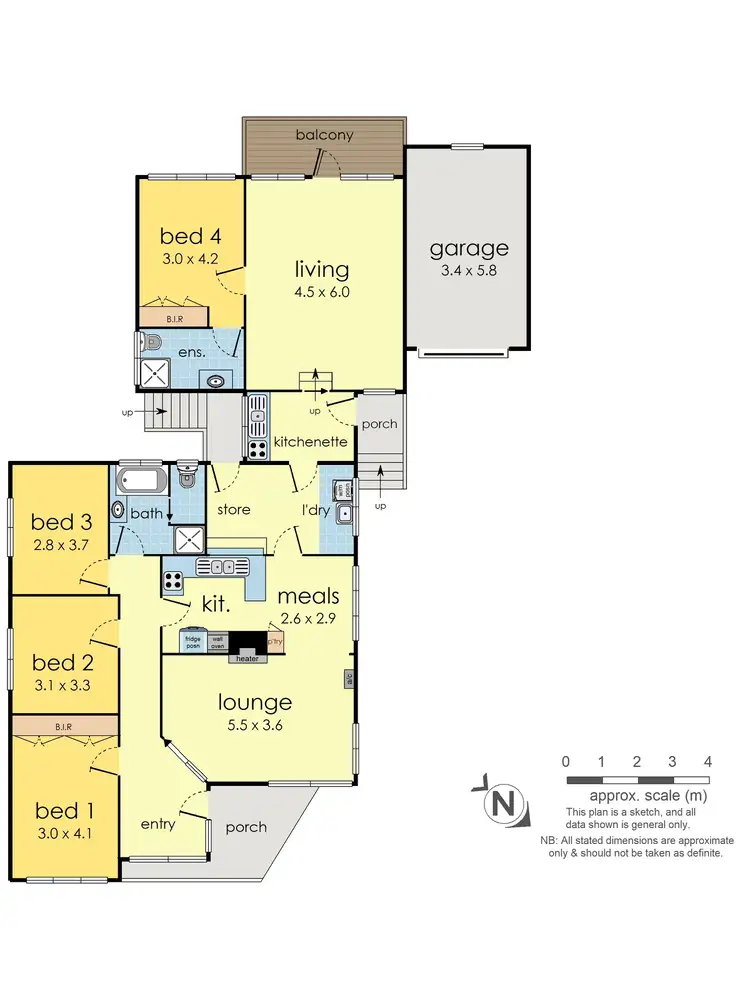 Floorplan of Homely house listing, 3 Hygeia Parade, Ringwood North VIC 3134