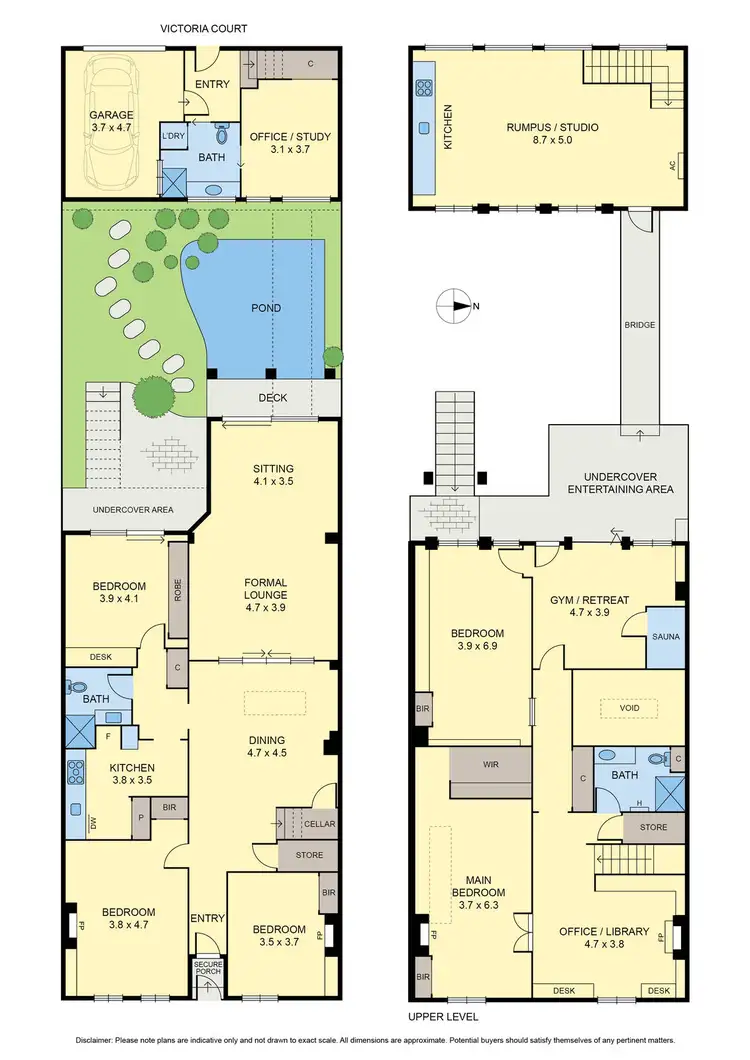 Floorplan of Homely house listing, 7-9 Leveson Street, North Melbourne VIC 3051