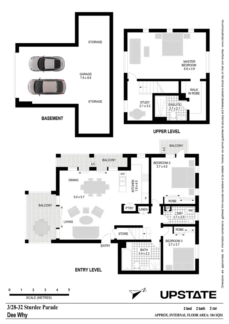Floorplan of Homely apartment listing, 3/28-32 Sturdee Parade, Dee Why NSW 2099