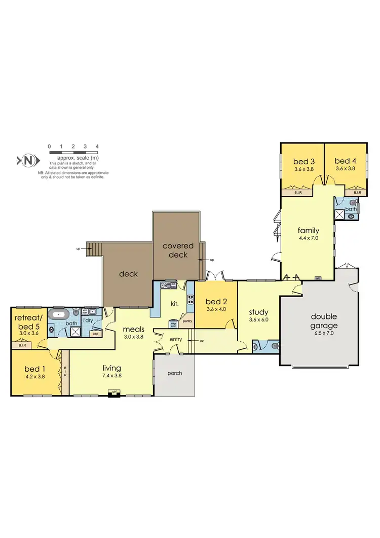 Floorplan of Homely house listing, 5-7 Feversham Avenue, Park Orchards VIC 3114